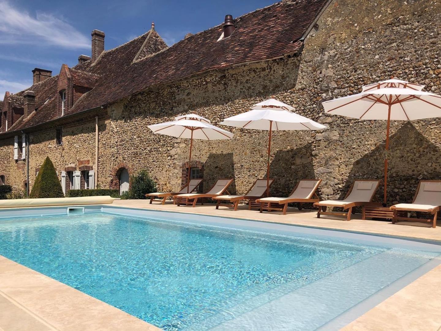 Maison D'Hotes Le Prieure Du Preux Sepeaux-Saint-Romain Eksteriør bilde